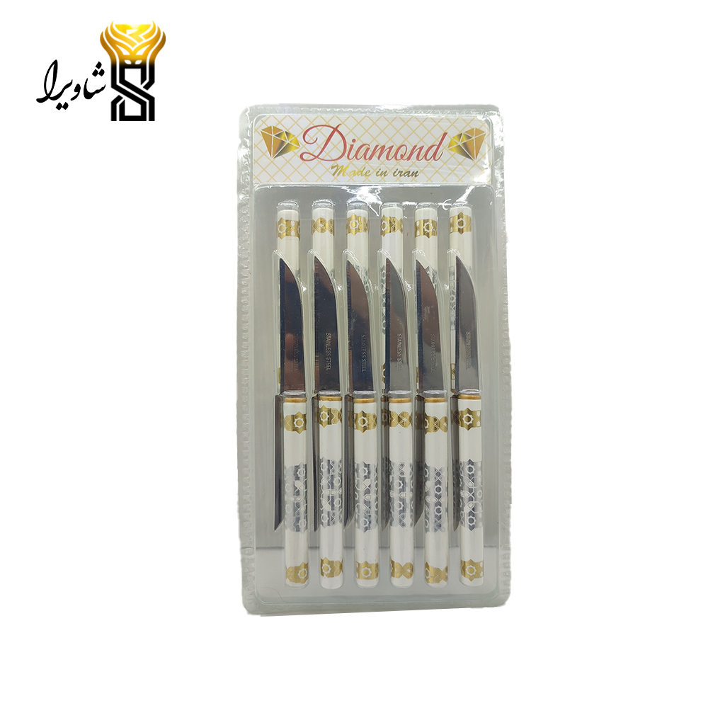 کارد میوه خوری دسته گرد