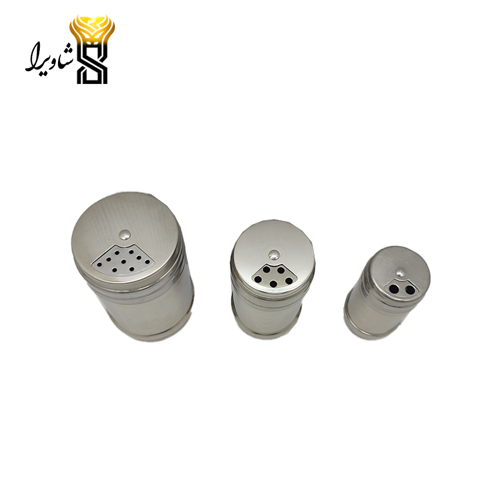 نمکپاش سه عددی استیل نگیر