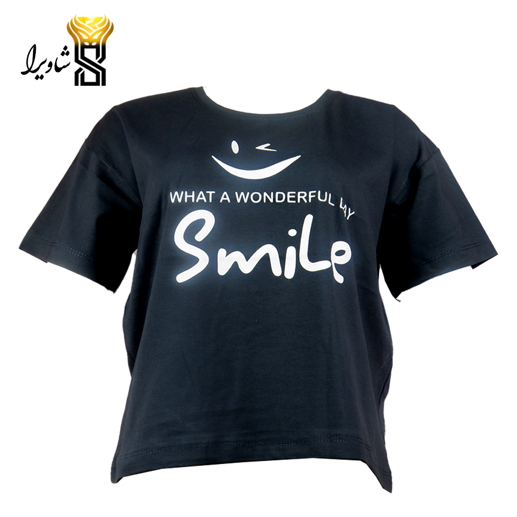 کراپ مدل smile  پنبه ای درجه یک کد ۷۶۵ زنانه