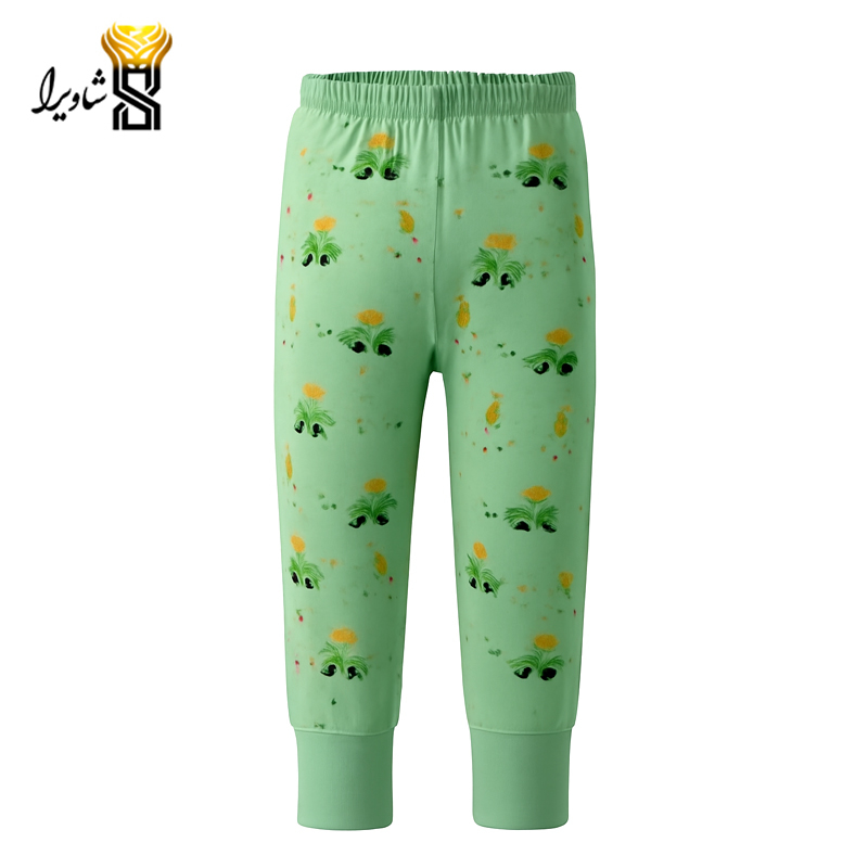 شلوار نوزادی مدل ماشینی ۱۰۰ درصد پنبه سایز یک