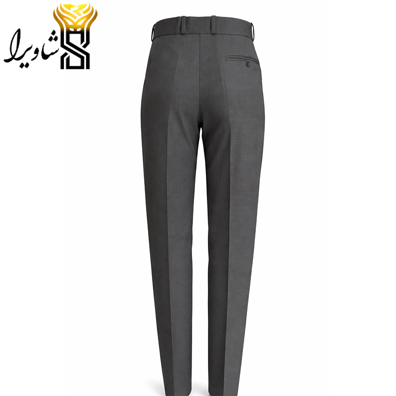 شلوار مردانه مدل زرین چهارخونه دودی