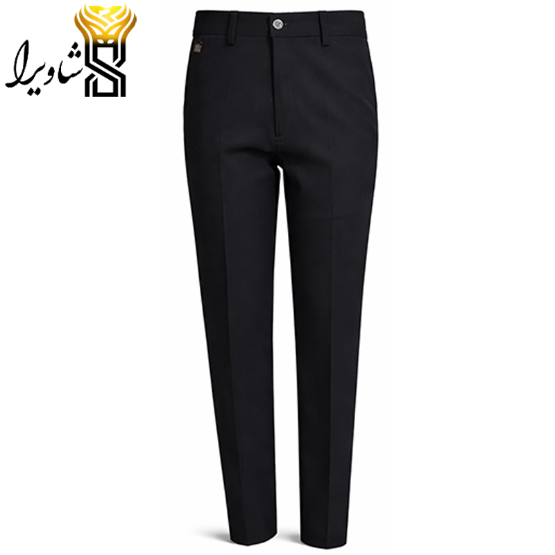 شلوار مردانه مدل دوبرکش کلاسیک مشکی
