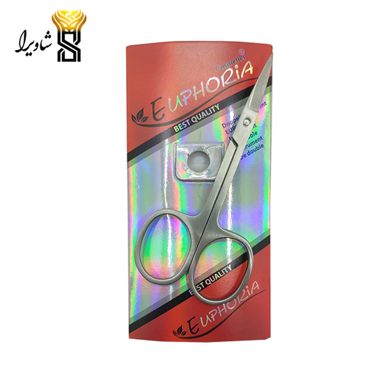 تصویر از قیچی استیل سر کج E21