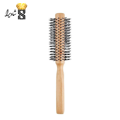 تصویر از برس گرد چوبی