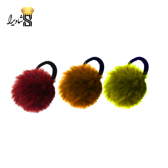 تصویر از کش مو توپی( جفتی)
