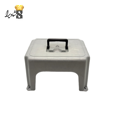 تصویر از چهارپایه دسته دار