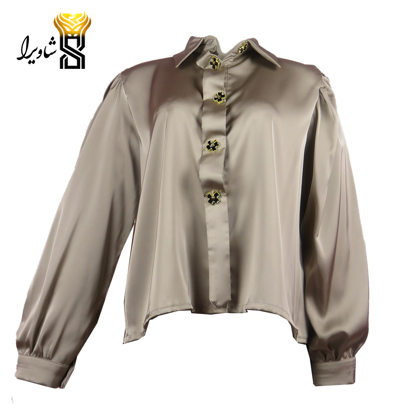 تصویر از شومیز کوتاه گلدار