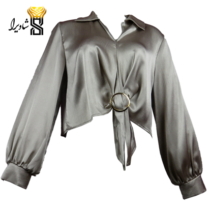 تصویر از شومیز ساتن حریر کد 1257