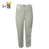 تصویر از شلوارم کرم کتان مدل مام استایل