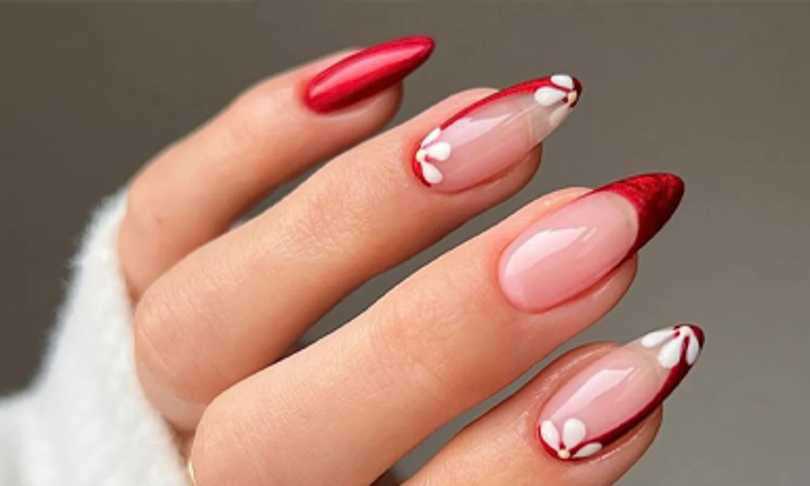 ۱۴ طرح ناخن قرمز؛ ترند‌های برتر و ایده‌های خاص با رنگ لاک قرمز