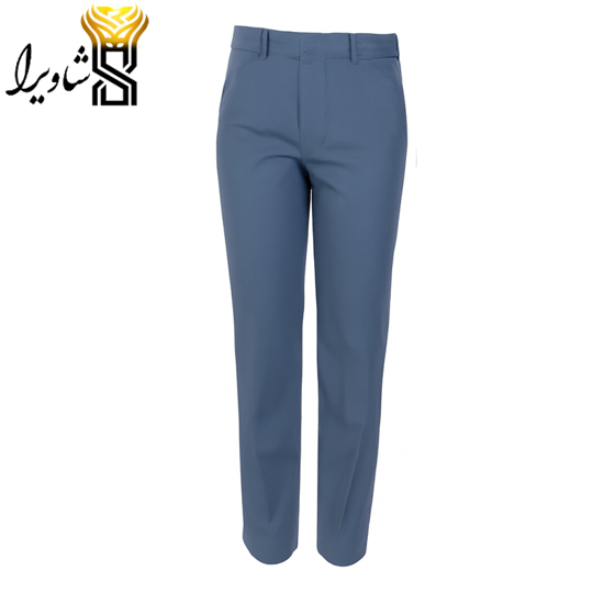 تصویر از شلوار آبی روشن رسمی