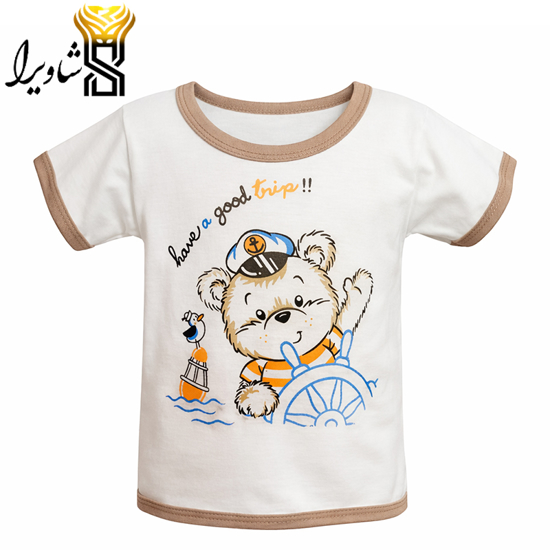 تصویر از آستین کوتاه ساده خرسی